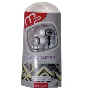 Maxell In-Ear Wired Earbuds Headphones Juicy Tunes